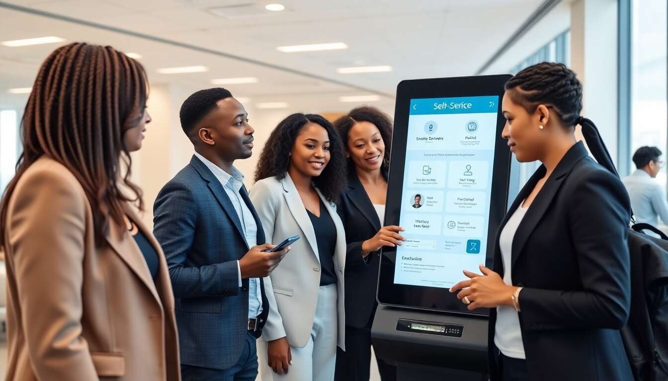 Strat&eacute;gies pour int&eacute;grer le self-service en entreprise