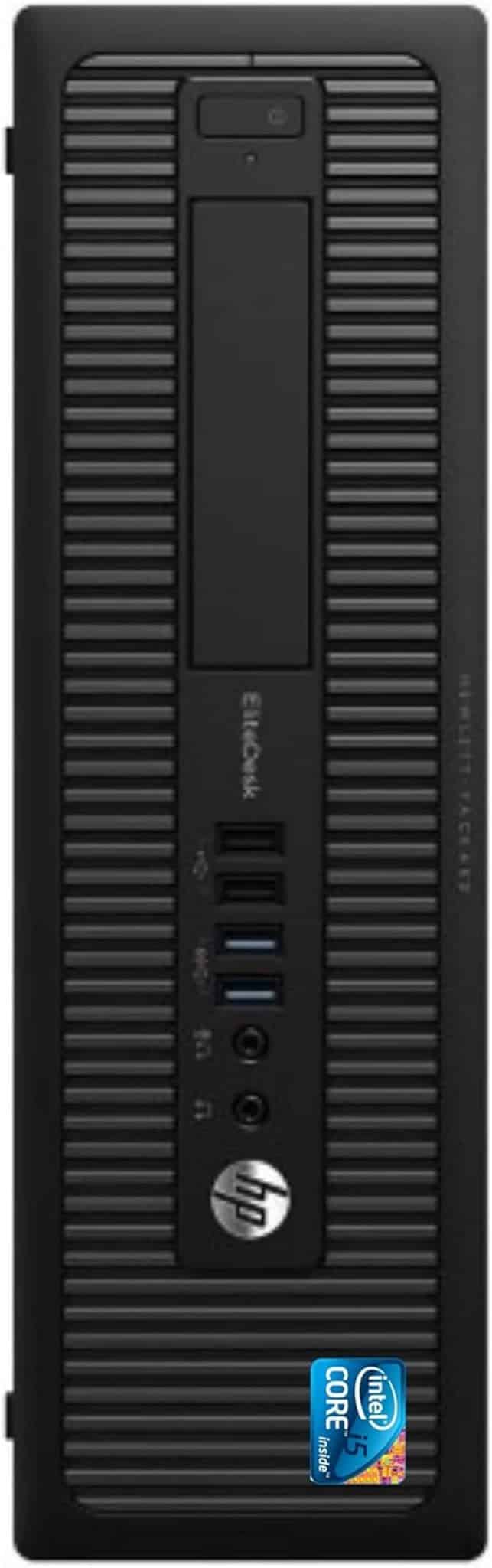 Test HP Elite Desk : pC de bureau performant avec Intel i5 et Windows 11 Pro reconditionné