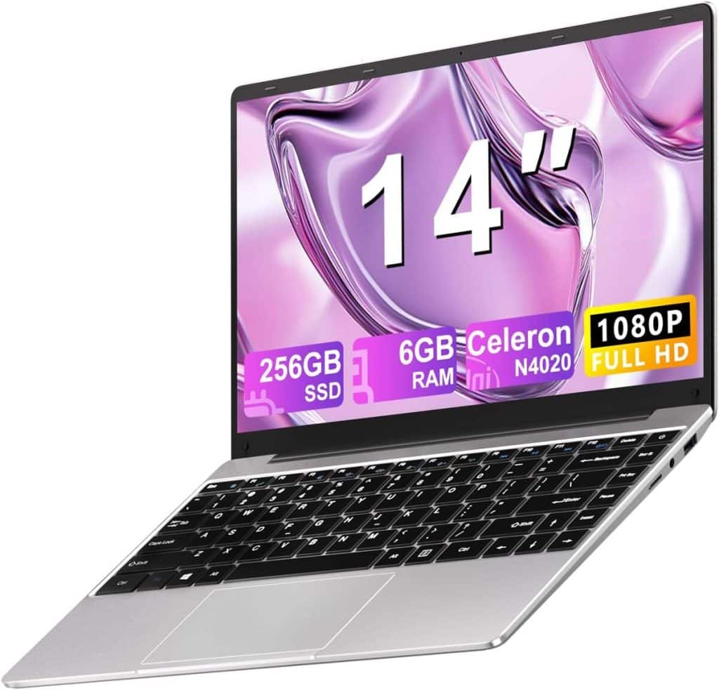 Test de l'ordinateur portable Celeron N4020 6GB 128 Go 14 pouces