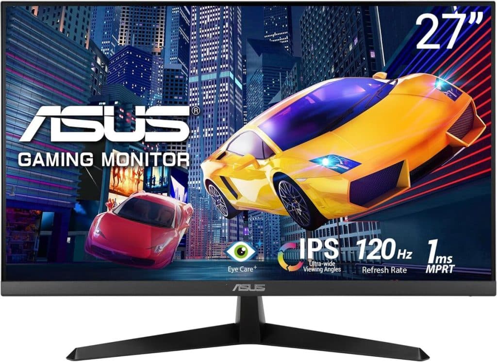 Test du moniteur ASUS VY279HGR : performance et confort visuel
