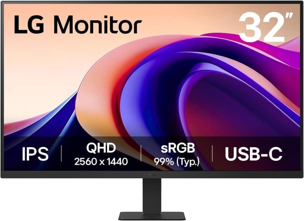 Test : écran LG 32U631A-B 32" QHD HDR 10 sRGB 99%