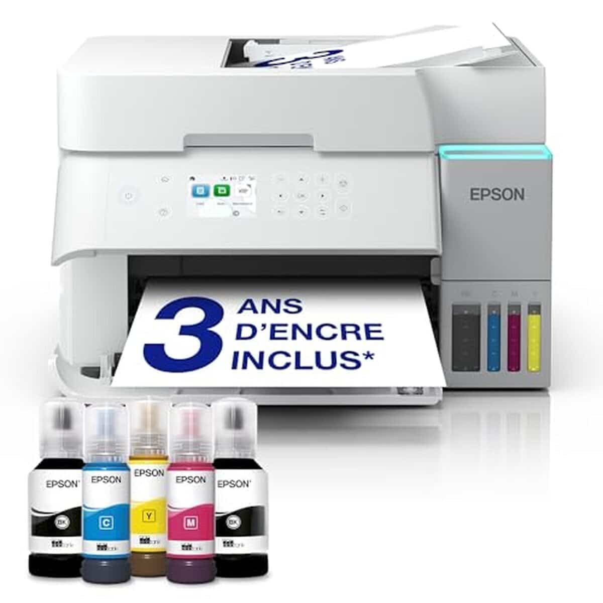 Test de l'imprimante Epson EcoTank ET-3956 avec Wi-Fi et encre 3 ans incluse