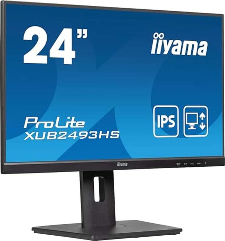 Test de l'écran Iiyama XUB2493HS-B6 : dalle IPS ultra mince 23, 8
