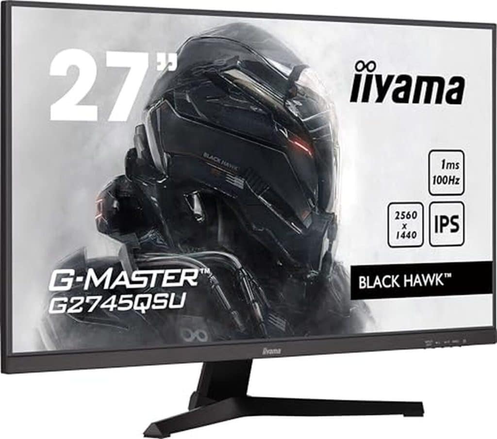 Test : écran iiyama 27" G-Master Black Hawk, performance gamer