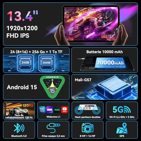 Découvrez notre avis complet sur la tablette vekfulPC T60Pro 13, 4'' : performances, polyvalence et rapport qualité-prix pour vos besoins professionnels et créatifs.