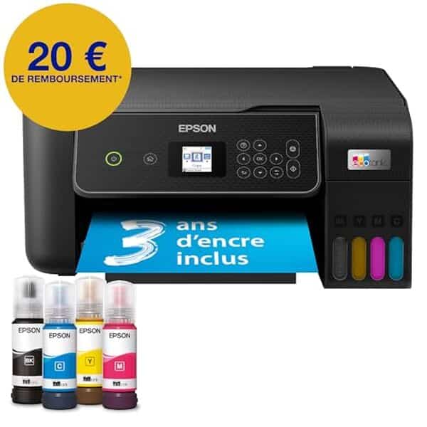 Découvrez notre test détaillé de l'Epson Ecotank ET-2870 : économies d'encre, réservoirs haute capacité et performance d'impression. Avis complet et comparatif.