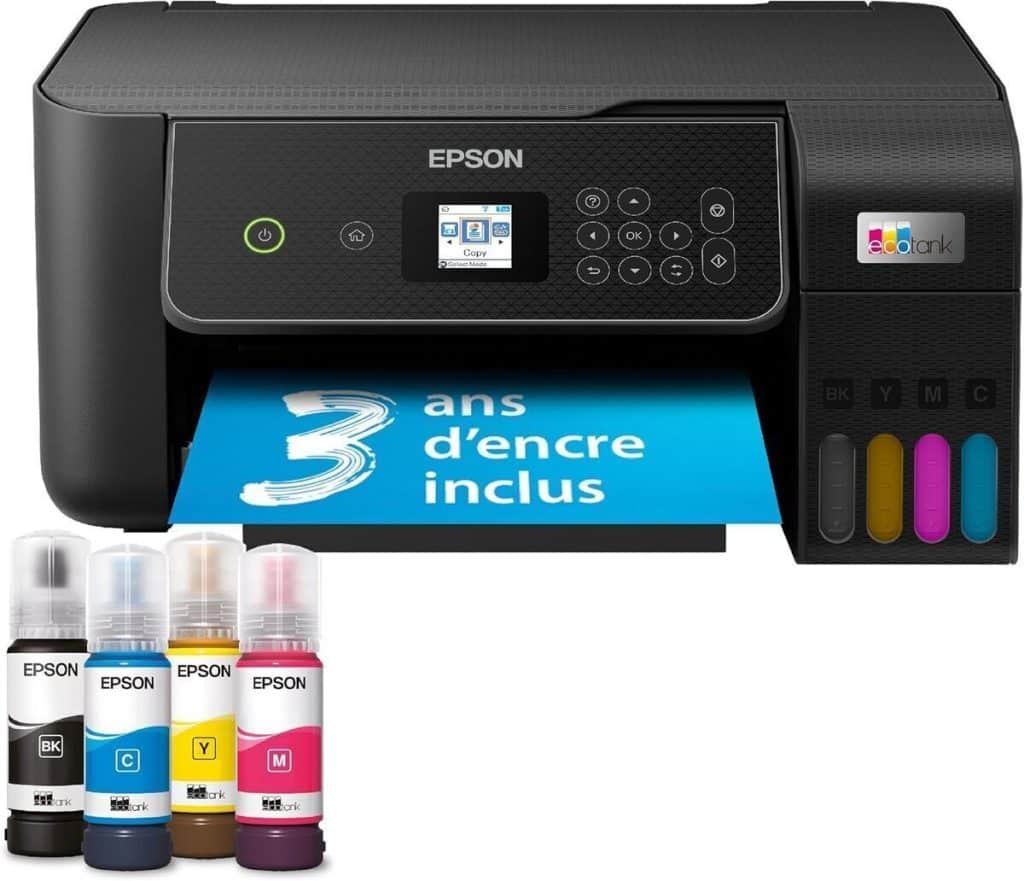 Test de l'imprimante Epson Ecotank ET-2870 : réservoirs haute capacité et économie d'encre