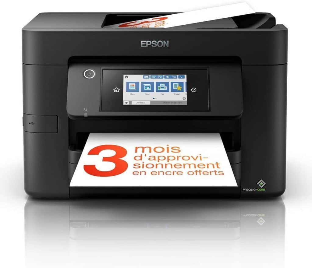 Test : epson WorkForce Pro WF-4820DWF, l'imprimante multifonction compacte et efficace