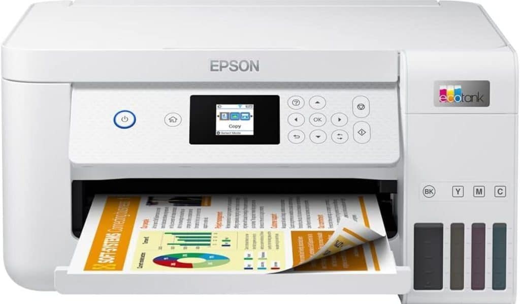 Test : imprimante Ecotank ET-2856 Wi-Fi multifonction