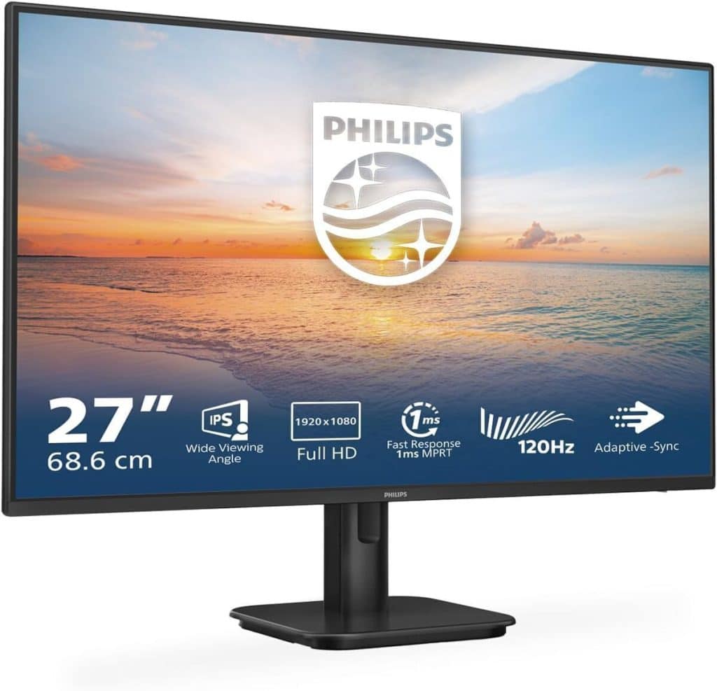 Test : moniteur Philips 27E1N1100A, performances et rapidité