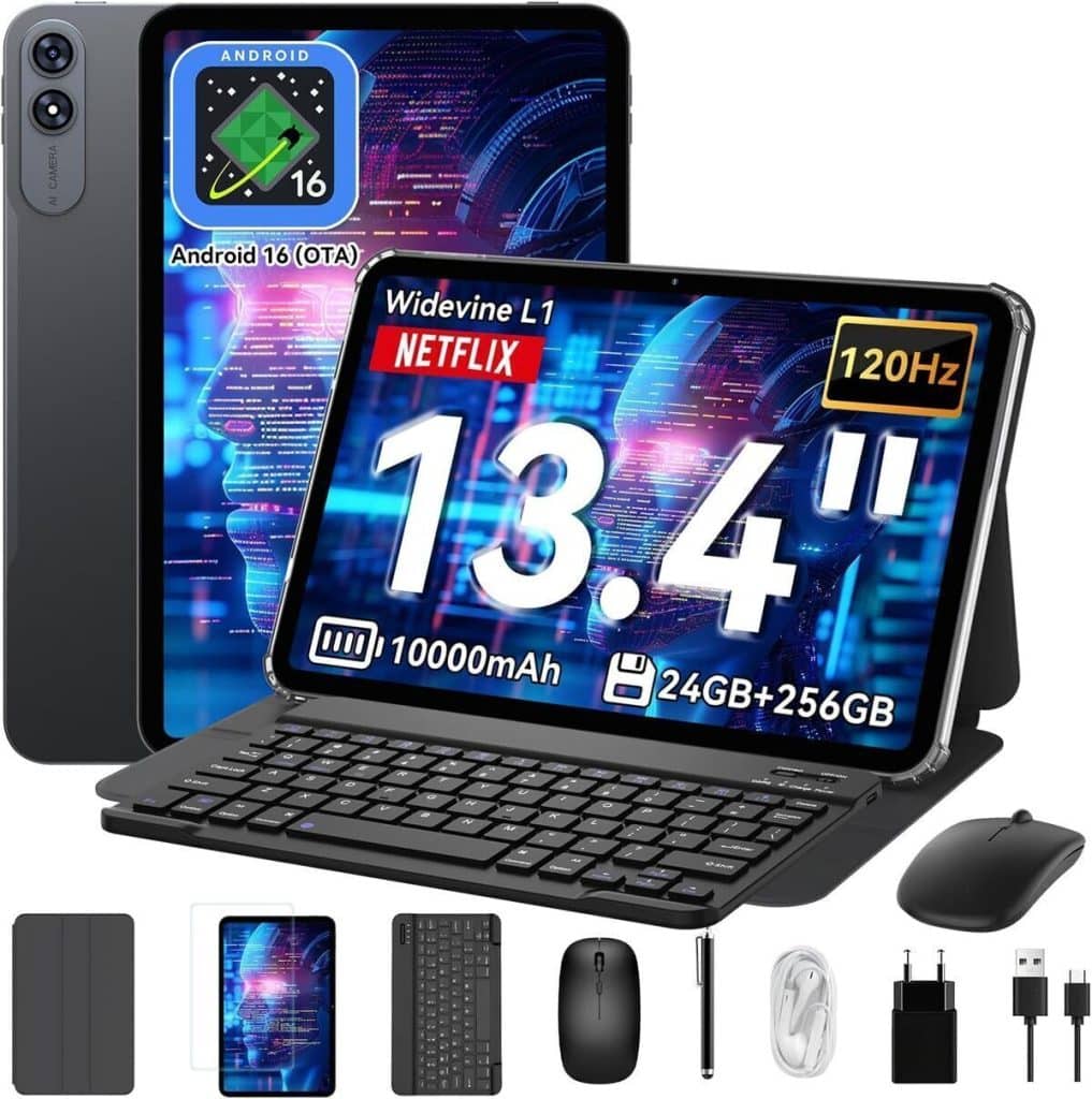 Test : vekfulPC T60Pro, la tablette 13, 4'' performante et polyvalente