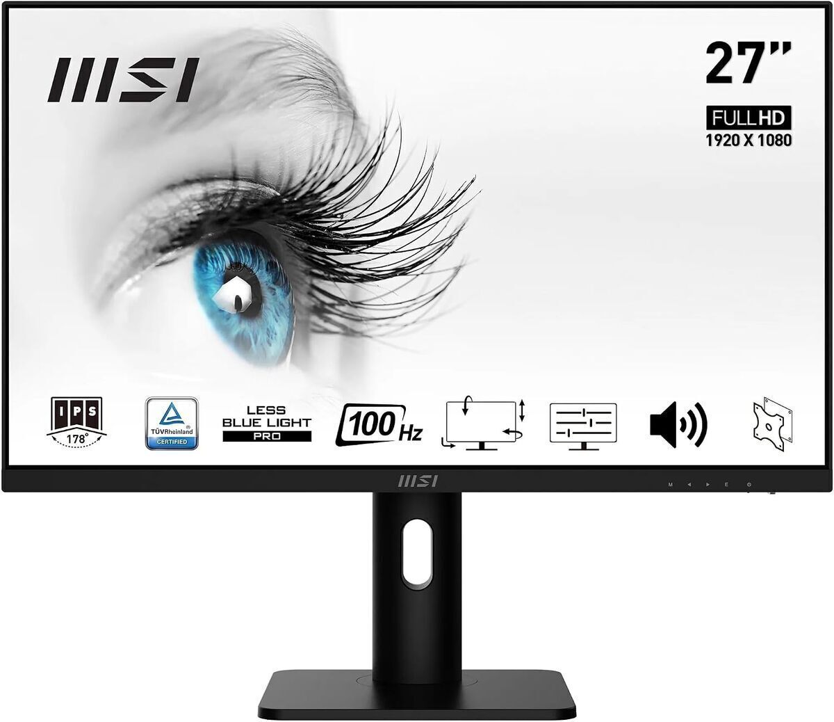 Test de l'écran MSI Pro MP273AP : confort visuel et performance