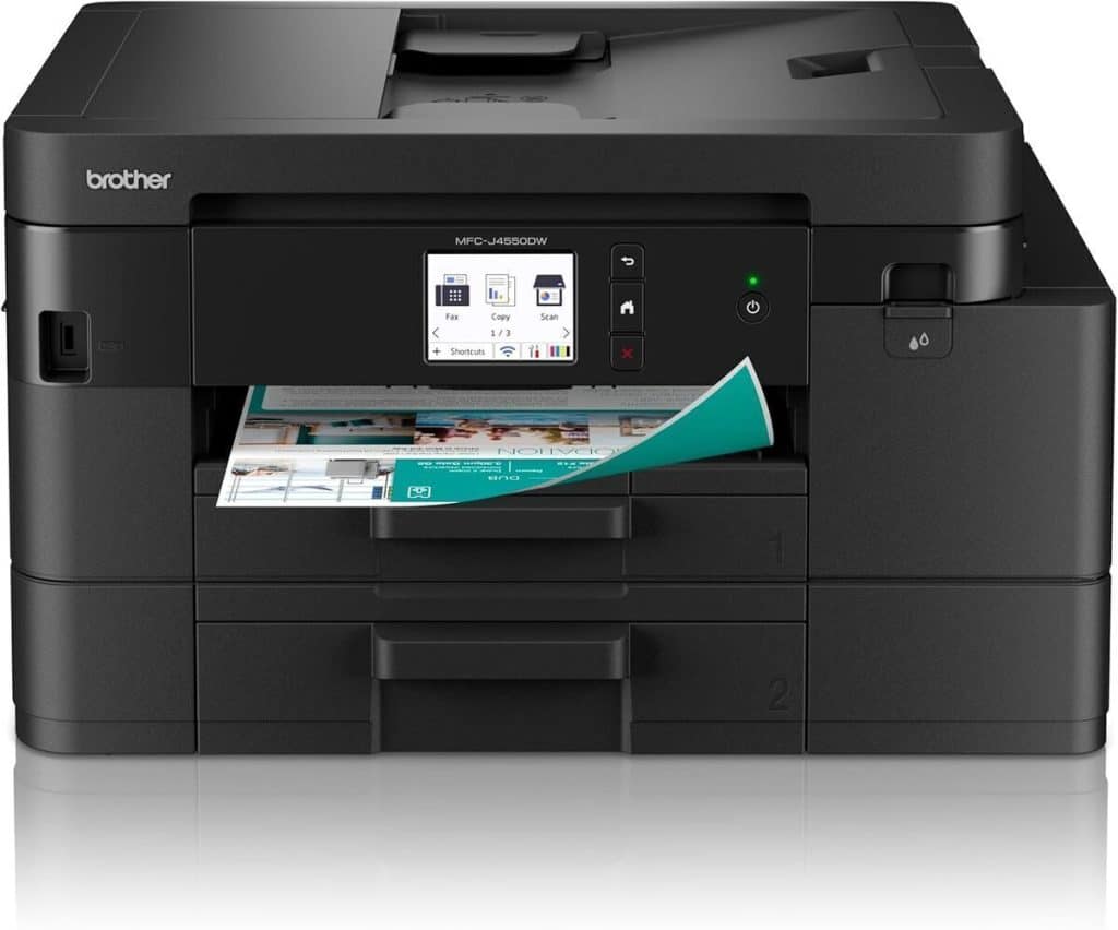 Test de l'imprimante Brother MFC-J4550DW : polyvalence 4-en-1