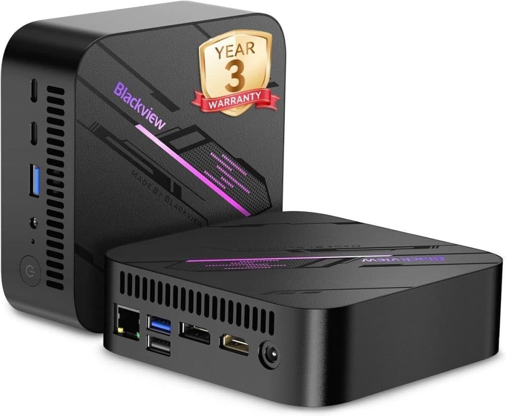 Test du mini PC Blackview MP100 : performance et polyvalence