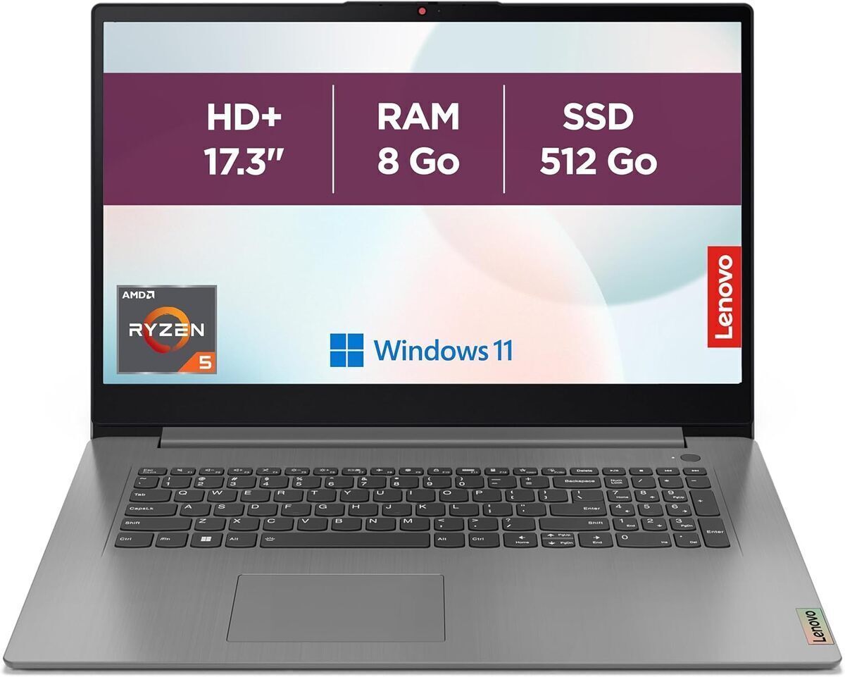 Test : lenovo IdeaPad 3 17ABA7, performance et espace au rendez-vous