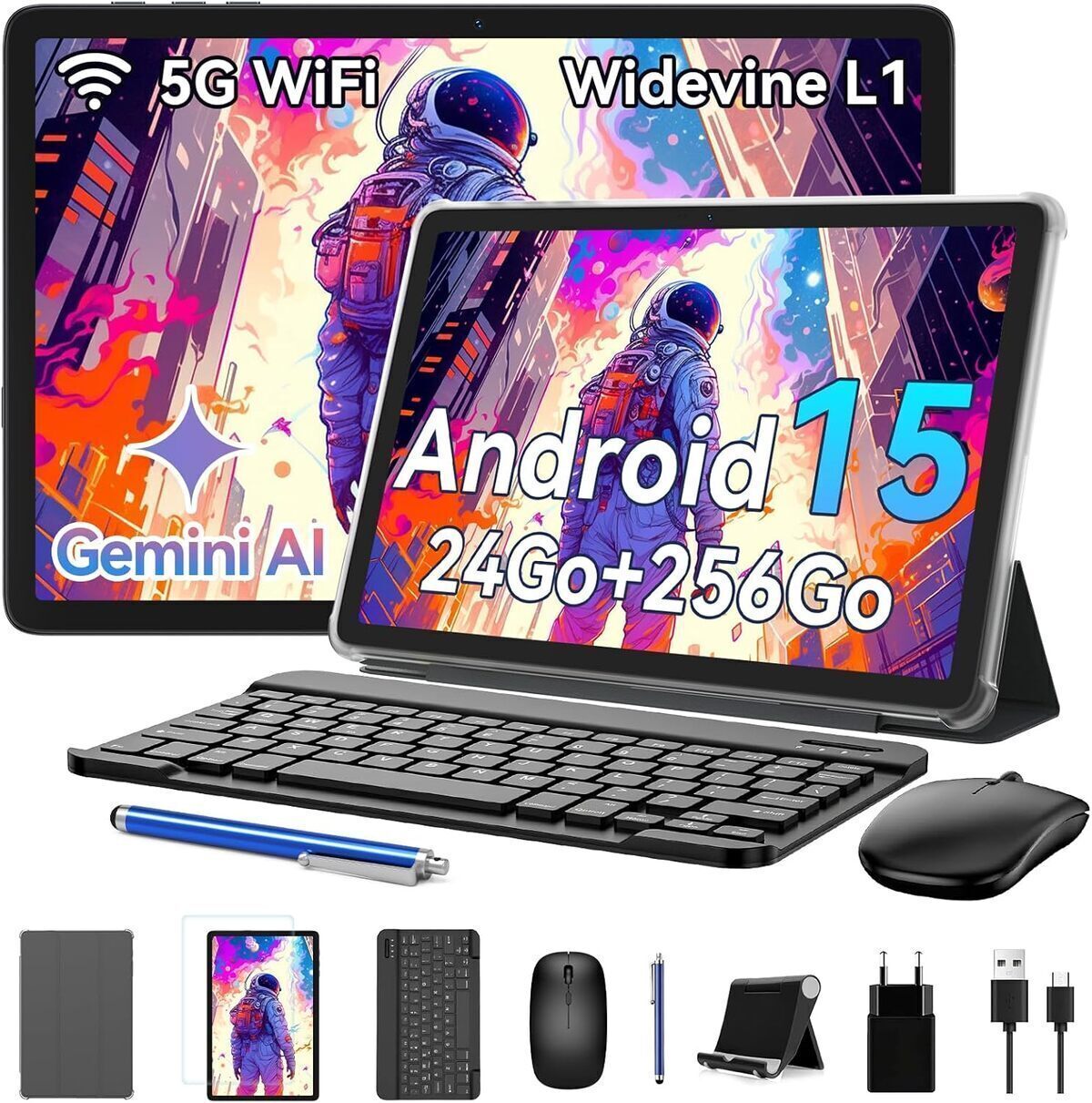 Test : tablette KINGRID 2026 10" Android - puissance et connectivité