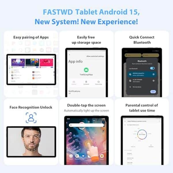 Découvrez notre test détaillé de la tablette FASTWD Gemini AI 11 pouces avec 4G/5G. Performance, autonomie et fonctionnalités : tout ce qu'il faut savoir avant d'acheter. 