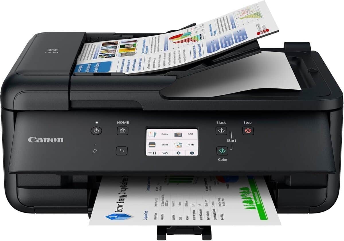 Test Canon Pixma TR7650 : imprimante multifonction WiFi 4 en 1