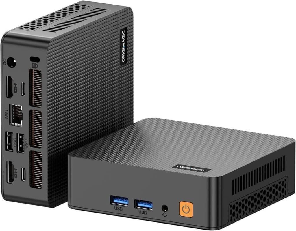 Test du mini PC origimagic C4 : ryzen 5 3550H et triple support d'affichage