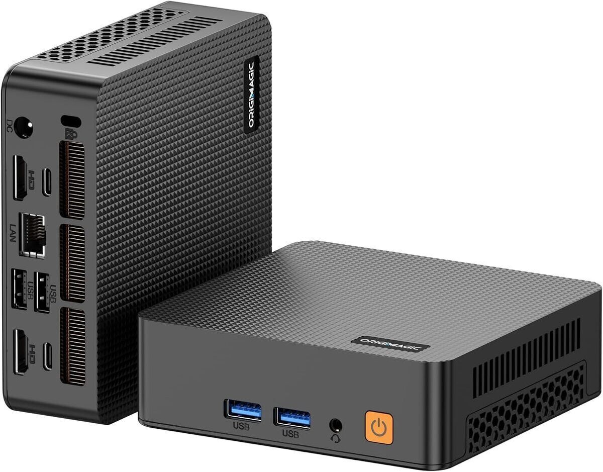 Test du mini PC origimagic C4 : ryzen 5 3550H et triple support d'affichage