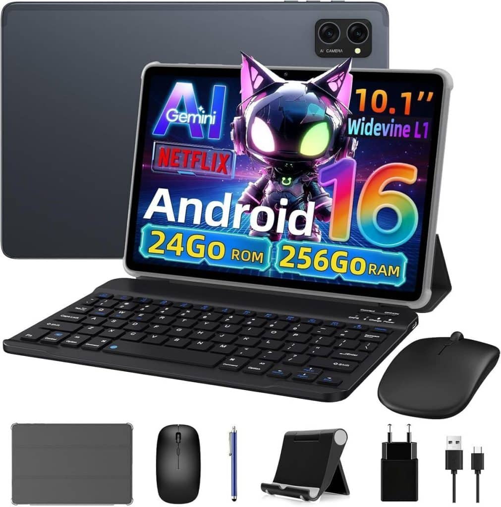 Test tablette Gemeni AI : puissance Android 15 en 10 pouces