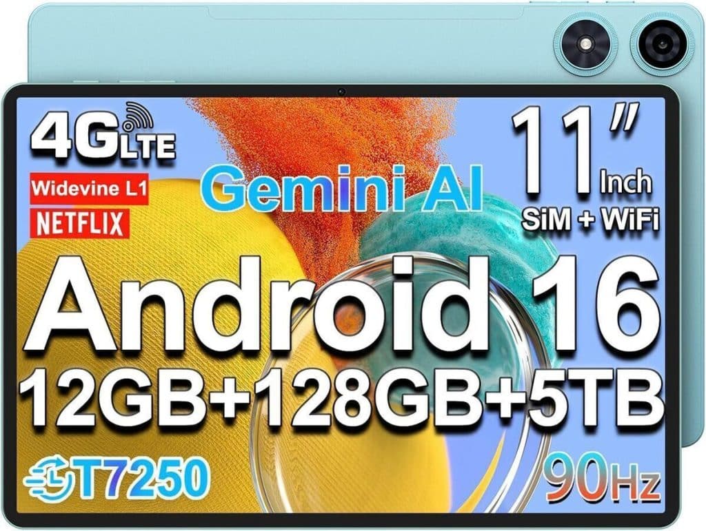 Test : tablette Teclast P50 11'' android 15, 20Go ram