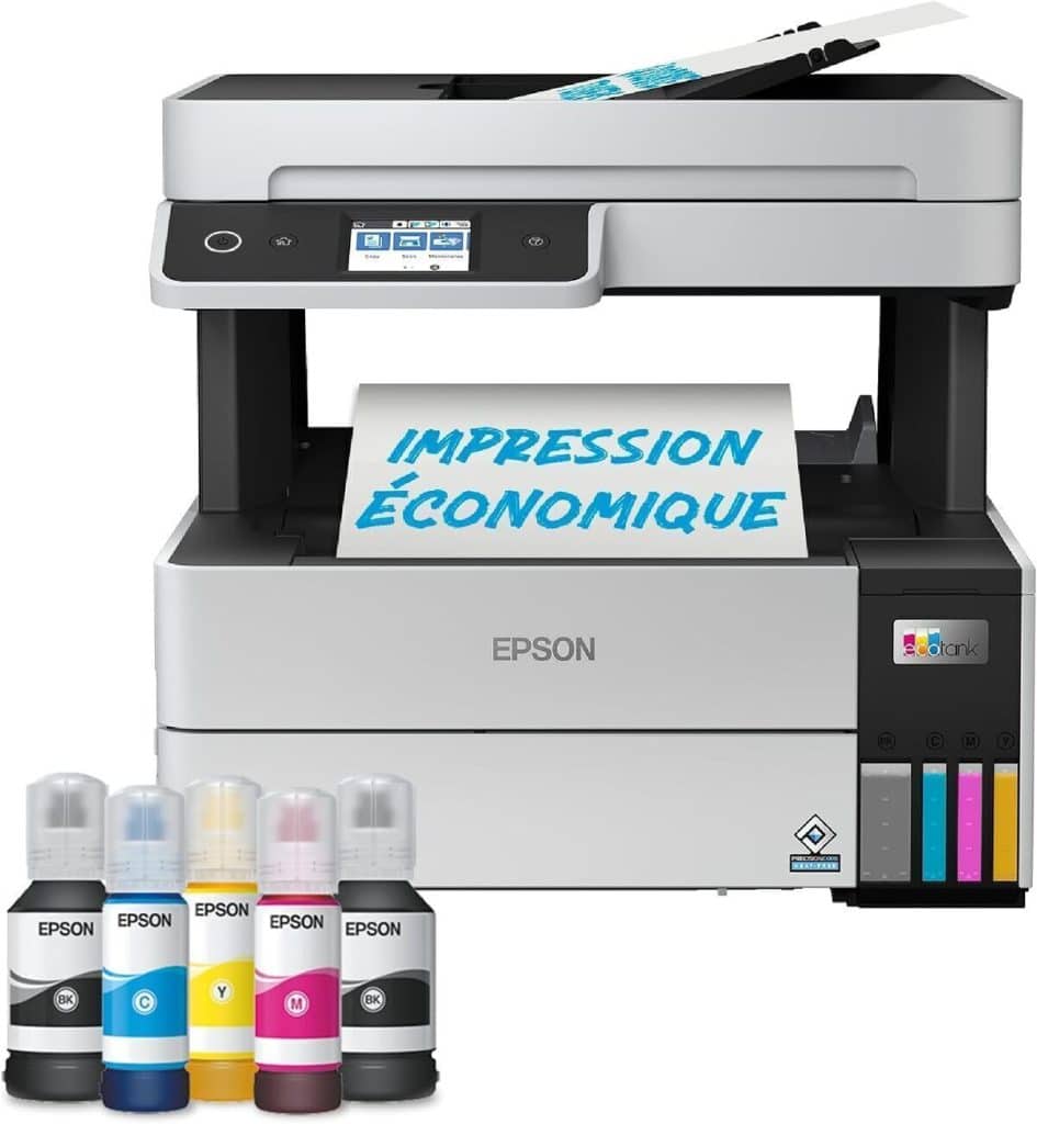 Test de l'imprimante Ecotank ET-5150 Wi-Fi