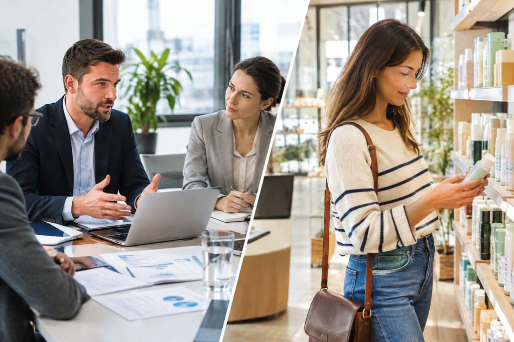 Différences entre le marketing B2B et B2C