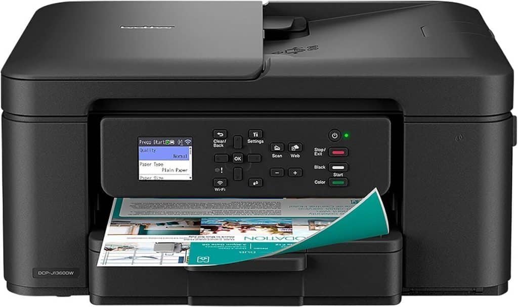 Test de l'imprimante Brother DCP-J1360DW 3-en-1 compacte