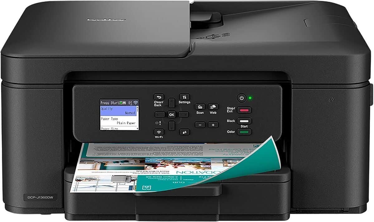 Test de l'imprimante Brother DCP-J1360DW 3-en-1 compacte