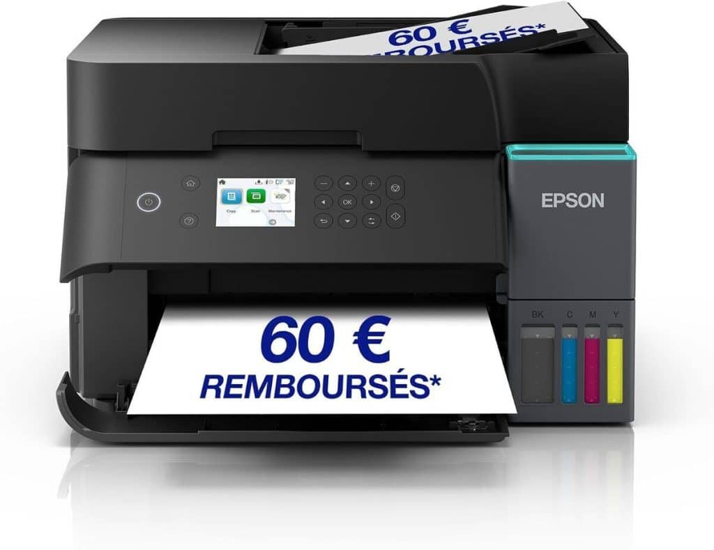 Test de l'imprimante Epson Ecotank ET-3950 : réservoirs d'encre et Wi-Fi
