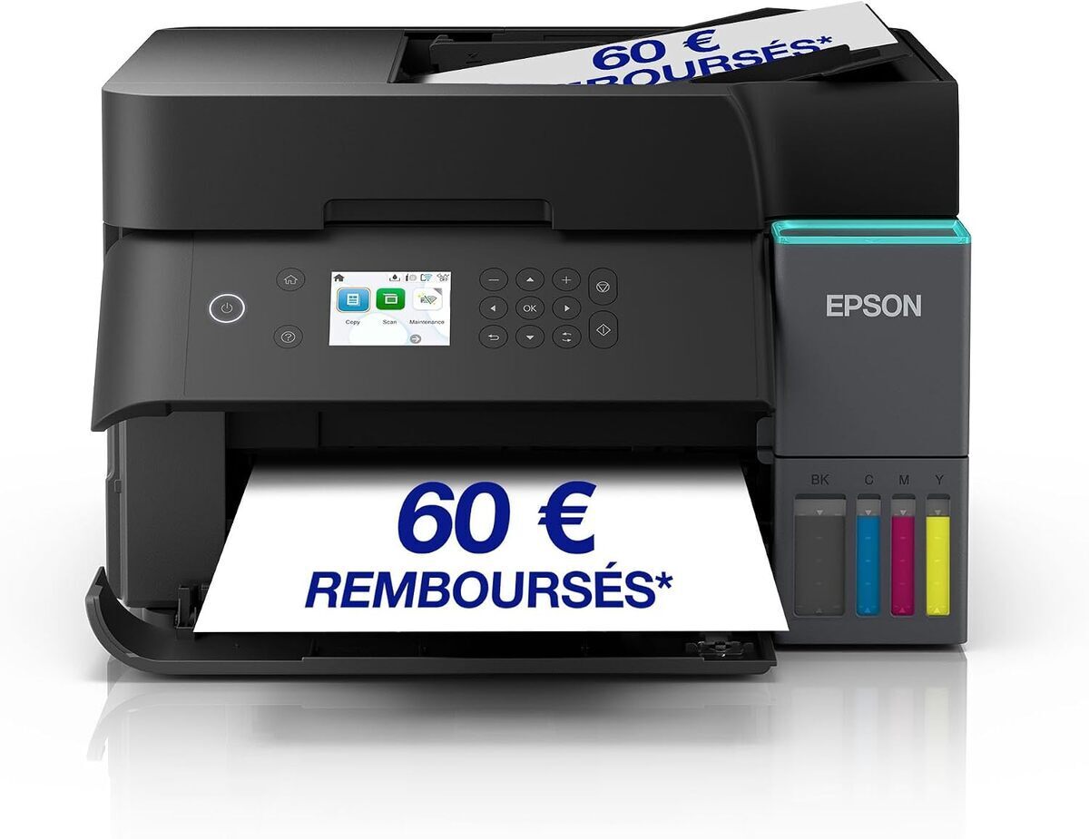 Test de l'imprimante Epson Ecotank ET-3950 : réservoirs d'encre et Wi-Fi