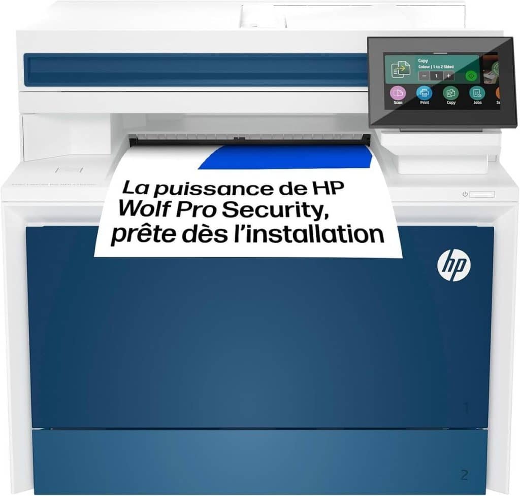 Test de l'imprimante HP Color LaserJet Pro 4302dw : performances en couleur