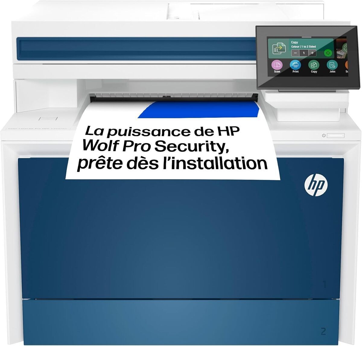 Test de l'imprimante HP Color LaserJet Pro 4302dw : performances en couleur